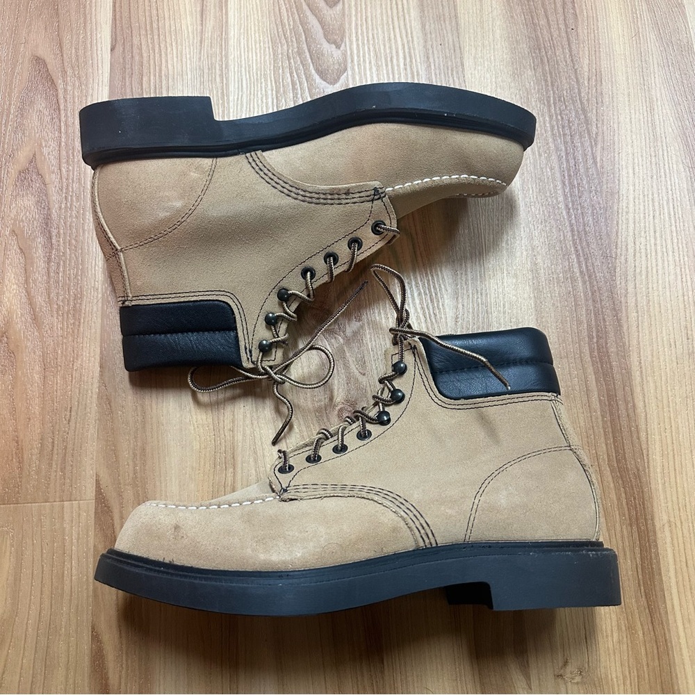 8802 Red Wing SuperSole Moc Toe Sand Mohave Size 9